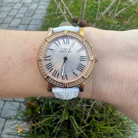 Invicta Rose Gold Tritnite Quartz Watch - Picture 6 of 9